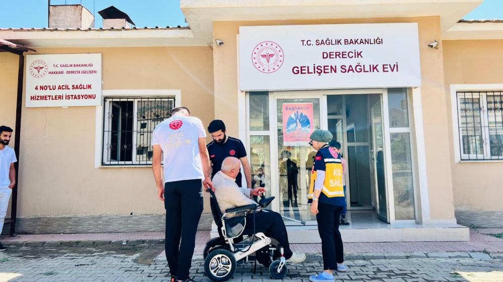 Derecik'te Yeni Acil Sağlık İstasyonu Açıldı