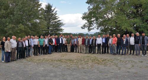 Beypazarı Muhtarları Karagöl'de Birlik Yemeğinde Buluştu