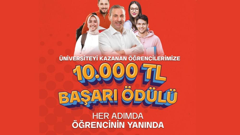 SULTANBEYLİ BELEDİYESİNDEN ÜNİVERSİTEYİ KAZANAN GENÇLERE 10 BİN TL ÖDÜL