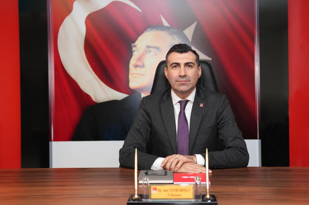 CHP ADANA İL BAŞKANI TANBUROĞLU’NDAN CUMHURİYET BAYRAMI MESAJI