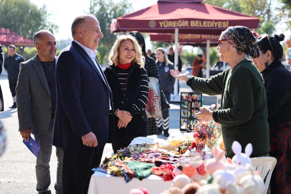 Yüreğir’de Kadın El Emeği Kermesi Düzenlendi