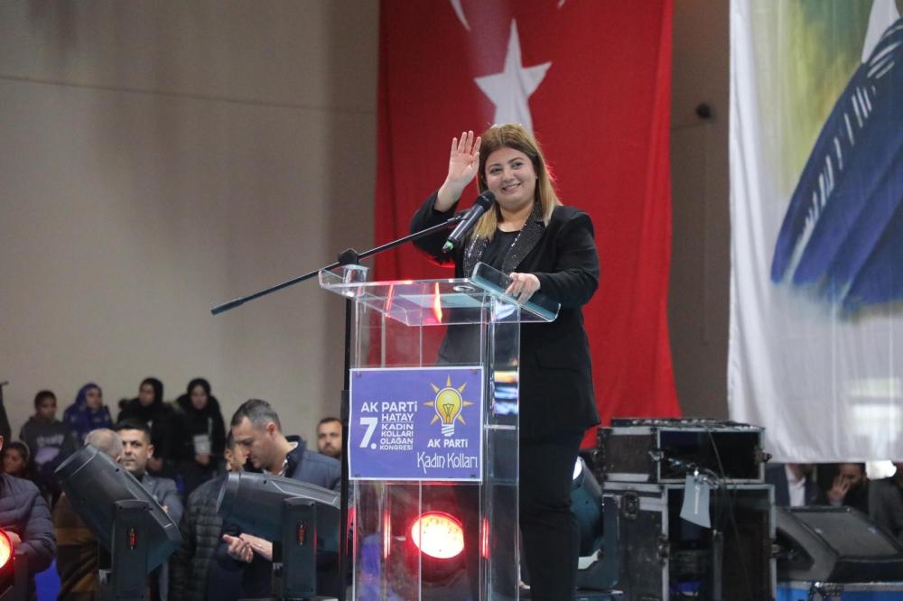 AK Parti Hatay İl Kadın Kolları 7. Olağan İl Kongresi Coşkuyla Gerçekleşti!