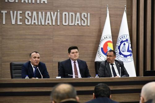 ISPARTA’DA ÖZBEKİSTAN İLE TİCARET VE YATIRIM KONFERANSI DÜZENLENDİ