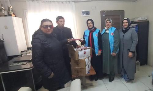 DİYANET VAKFI OSMANİYE KADIN KOLLARI’NDAN GÖRME ENGELLİLERE DESTEK