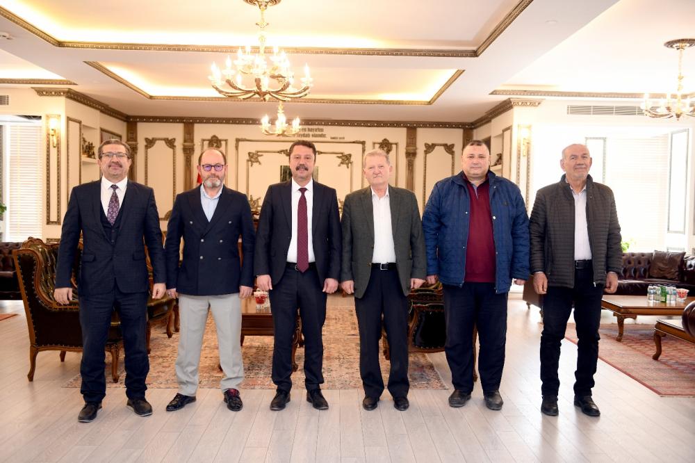 İHH BEYPAZARI TEMSİLCİLİĞİNDEN BAŞKAN DR. ÖZER KASAP’A ZİYARET