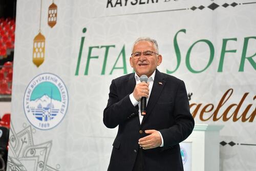 KAYSERİ BÜYÜKŞEHİR BELEDİYESİ’NDEN ESNAFA İFTAR PROGRAMI