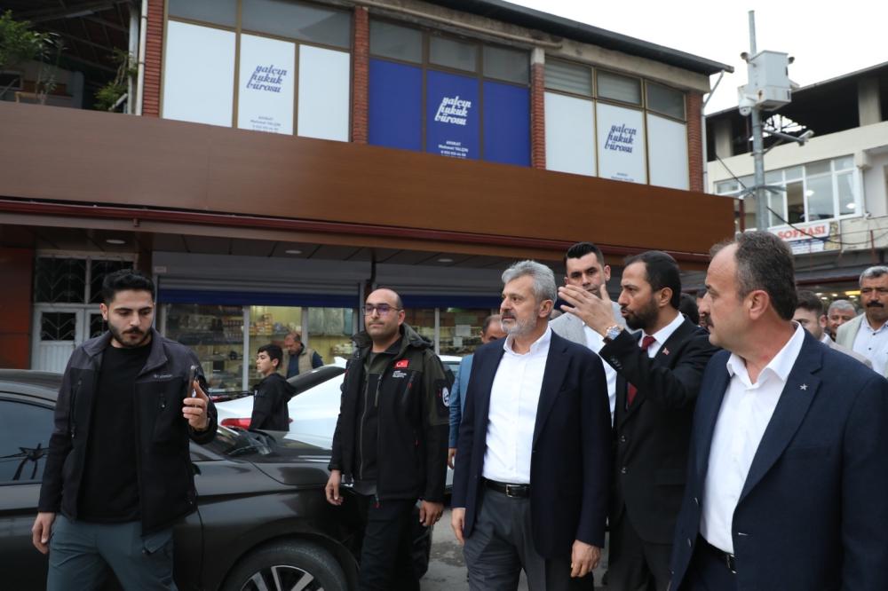 BAŞKAN ÖNTÜRK: “ÇARŞI İYİLEŞTİRME PROJESİ HIZLA İLERLİYOR”