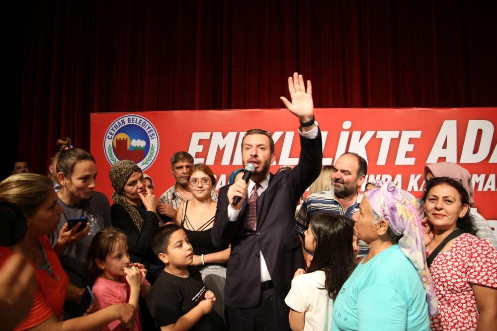 CEYHAN BELEDİYESİ’NDEN EMEKLİLERE 5 BİN TL BAYRAM İKRAMİYESİ