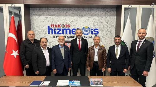 GÖNÜLLÜ KURULUŞLARDAN HİZMET-İŞ SENDİKASI’NA TEBRİK ZİYARETİ