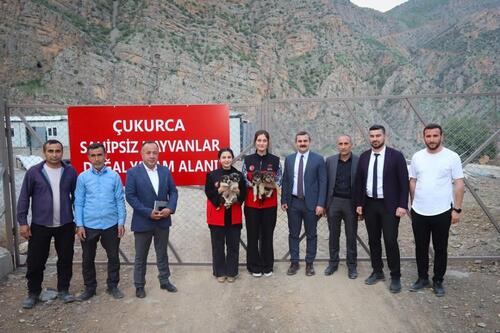 ÇUKURCA SAHİPSİZ HAYVANLAR DOĞAL YAŞAM ALANI PROJESİNDE SONA GELİNDİ