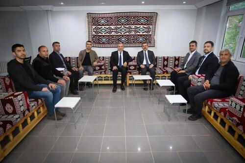 Merkez Valisi Yazıcı Çukurca'da Eğitim Çalışmalarını İnceledi: 