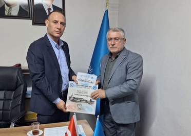 BAŞKAN POLAT, KAHTA ÜLKÜ OCAKLARI BAŞKANINI ZİYARET ETTİ