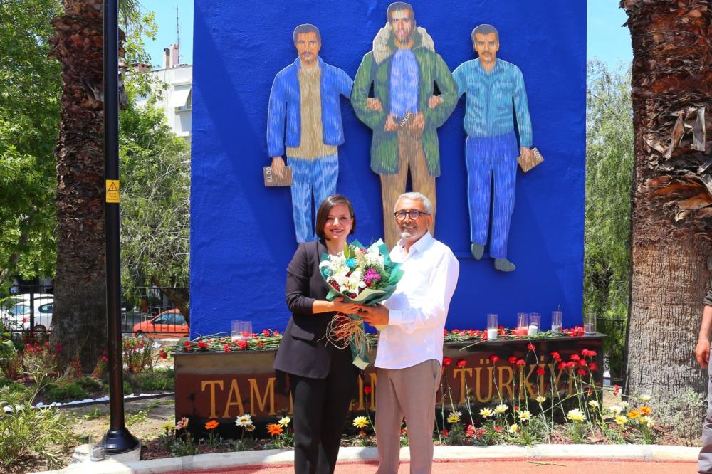 KARABAĞLAR'DA ÜÇ FİDAN'IN ANISI ÖLÜMSÜZLEŞTİ: 