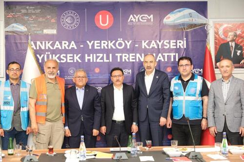 KAYSERİ YHT PROJESİ'NDE İLERLEYİŞ SÜRÜYOR: BAŞKAN BÜYÜKKILIÇ ÇALIŞMALARI YERİNDE İNCELEDİ