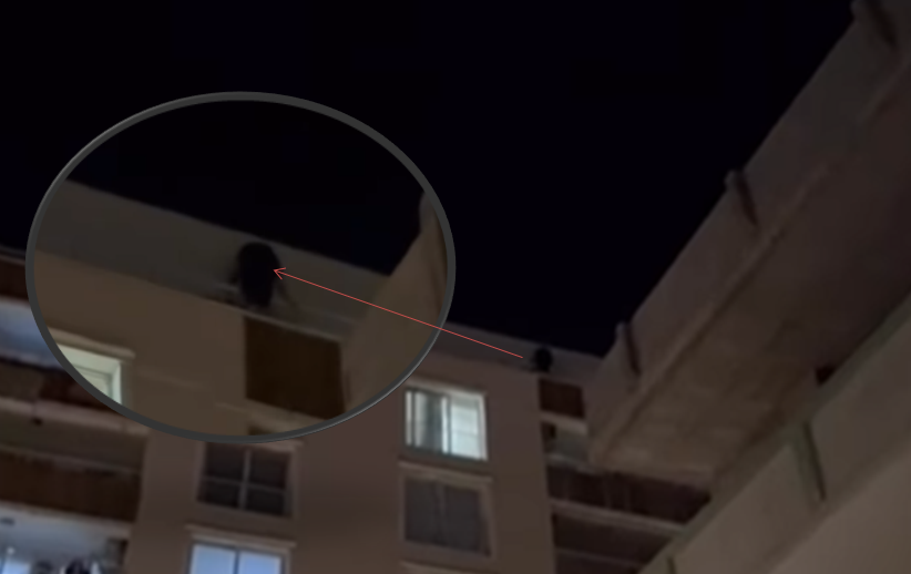 SURUÇ'TA YÜKSEK GERİLİM: KADIN 7 KATLI BİNANIN ÇATISINDA İNTİHAR GİRİŞİMİNDE BULUNDU