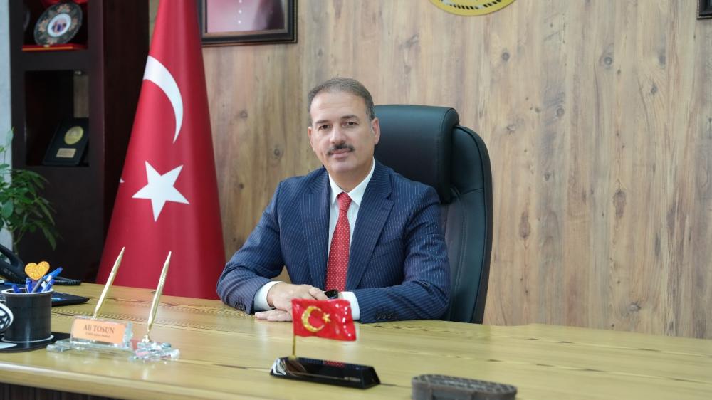 19 MAYIS COŞKUSU: İL MİLLİ EĞİTİM MÜDÜRÜ ALİ TOSUN'DAN ANLAMLI MESAJ