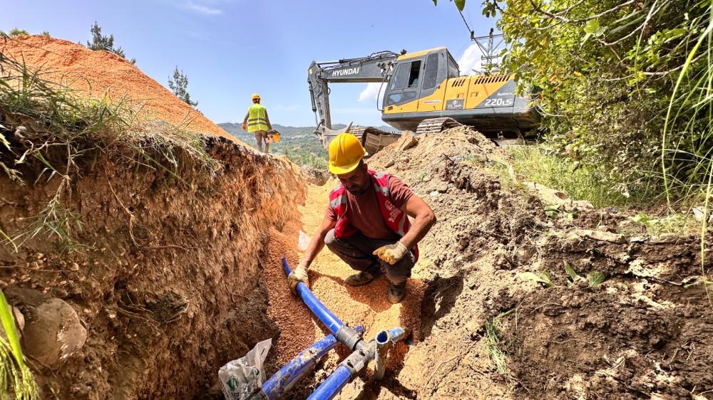 SAMANDAĞ AVCILAR’IN İÇME SUYU ŞEBEKESİ YENİLENİYOR