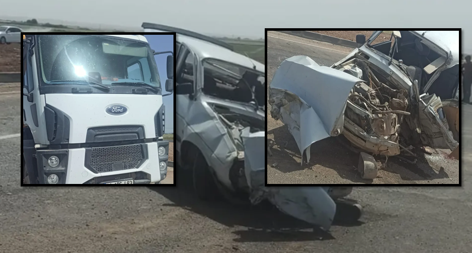 ŞANLIURFA SURUÇ'TA FECİ KAZA, 1'İ AĞIR 4 YARALI!