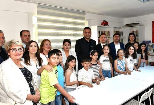 SAHA GRUBU’NDAN GELECEĞE YATIRIM: İNÖNÜ MAHALLESİ’NDE CUMHURİYET KÜTÜPHANESİ AÇILDI