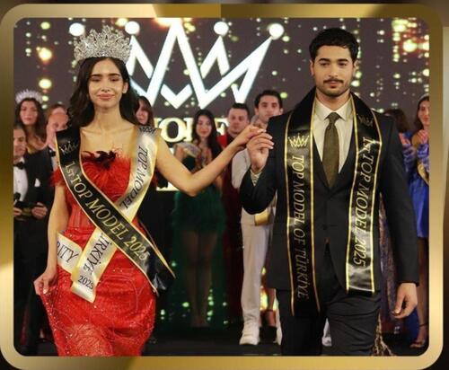 TOP MODEL OF TÜRKİYE 2025'DE ÖDÜLLER SAHİPLERİNİ BULDU