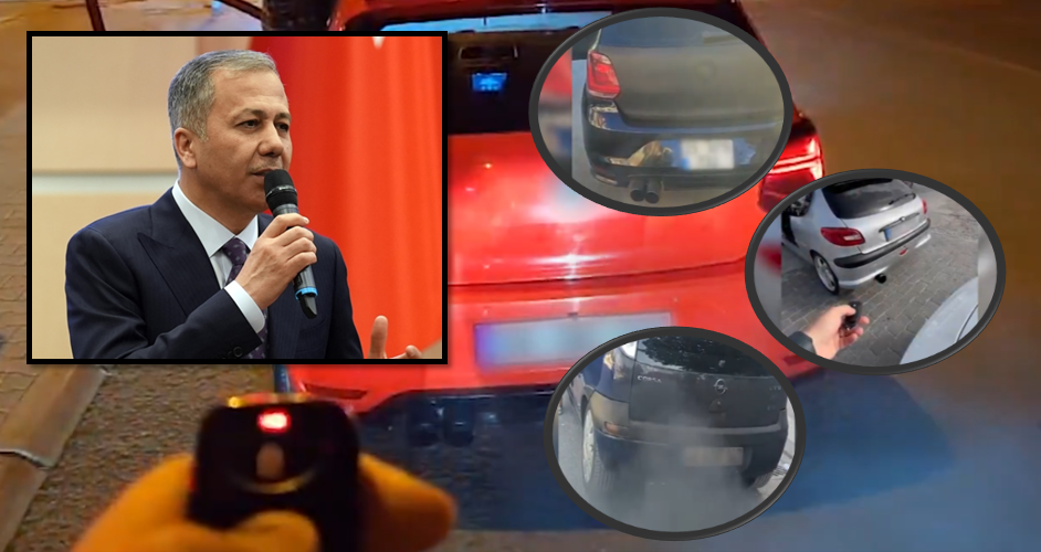 BAKAN ALİ YERLİKAYA UYARDI: 26 BİN ABARTILI EGZOZLU ARAÇ TRAFİKTEN MEN EDİLDİ!