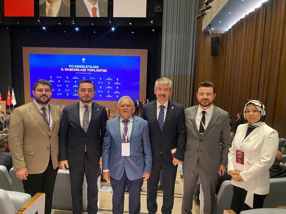 BAŞKAN BÜYÜKKILIÇ, AK PARTİ GENİŞLETİLMİŞ İL BAŞKANLARI TOPLANTISI’NA KATILDI