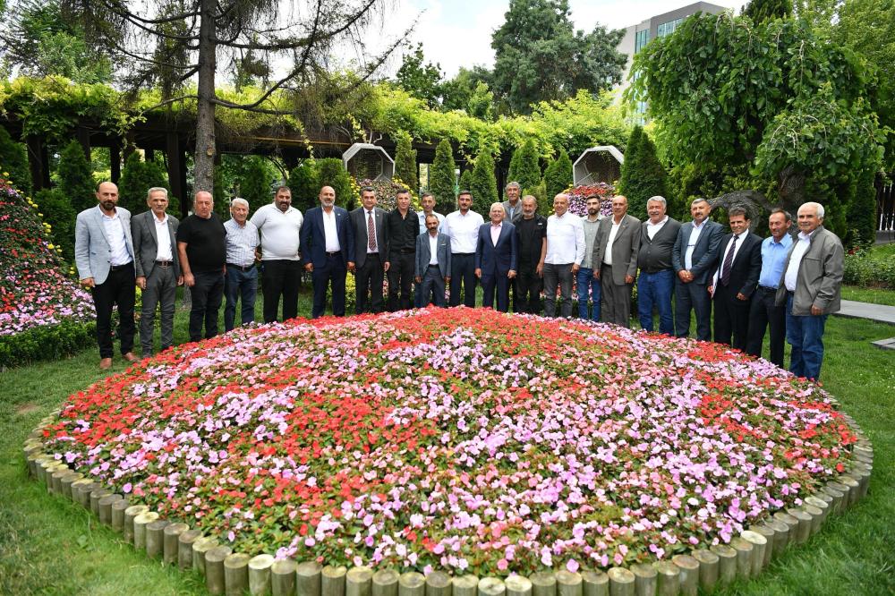 BAŞKAN BÜYÜKKILIÇ, SARIZ’IN MAHALLE MUHTARLARINI BÜYÜKŞEHİR’DE KONUK ETTİ