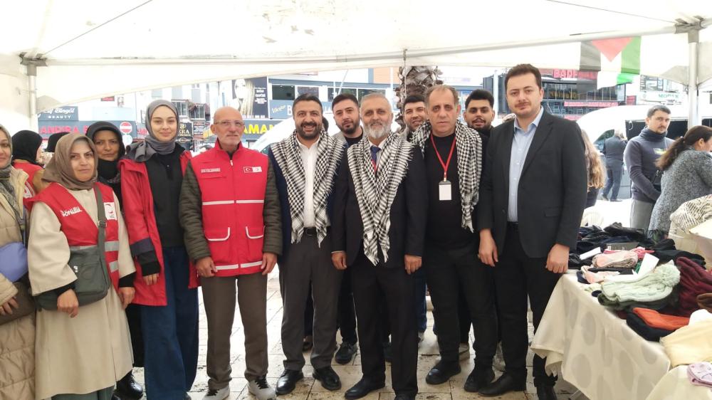 Sancaktepe’de Gazze İçin Yardım Kermesi Düzenlendi